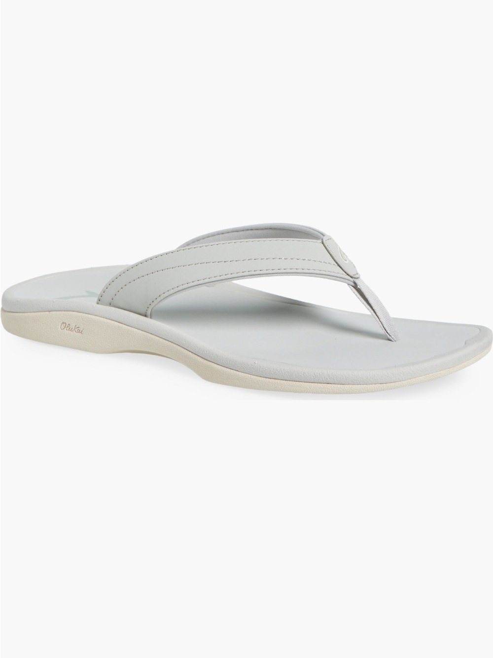 NEW OluKai Ohana Flip Flop in Cloud Grey